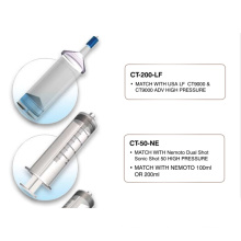 CT 200ml Kontrast Medienspritze mit Saug- und Verbindungsrohr